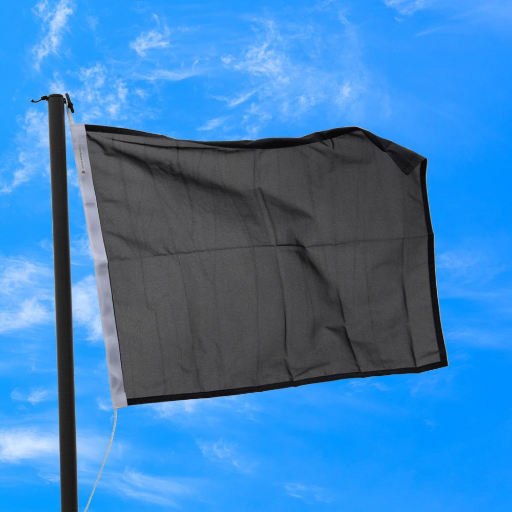 Flagge Black Flag Schwarz Regattasegeln Startschiff Schwarze Flagge Regatta