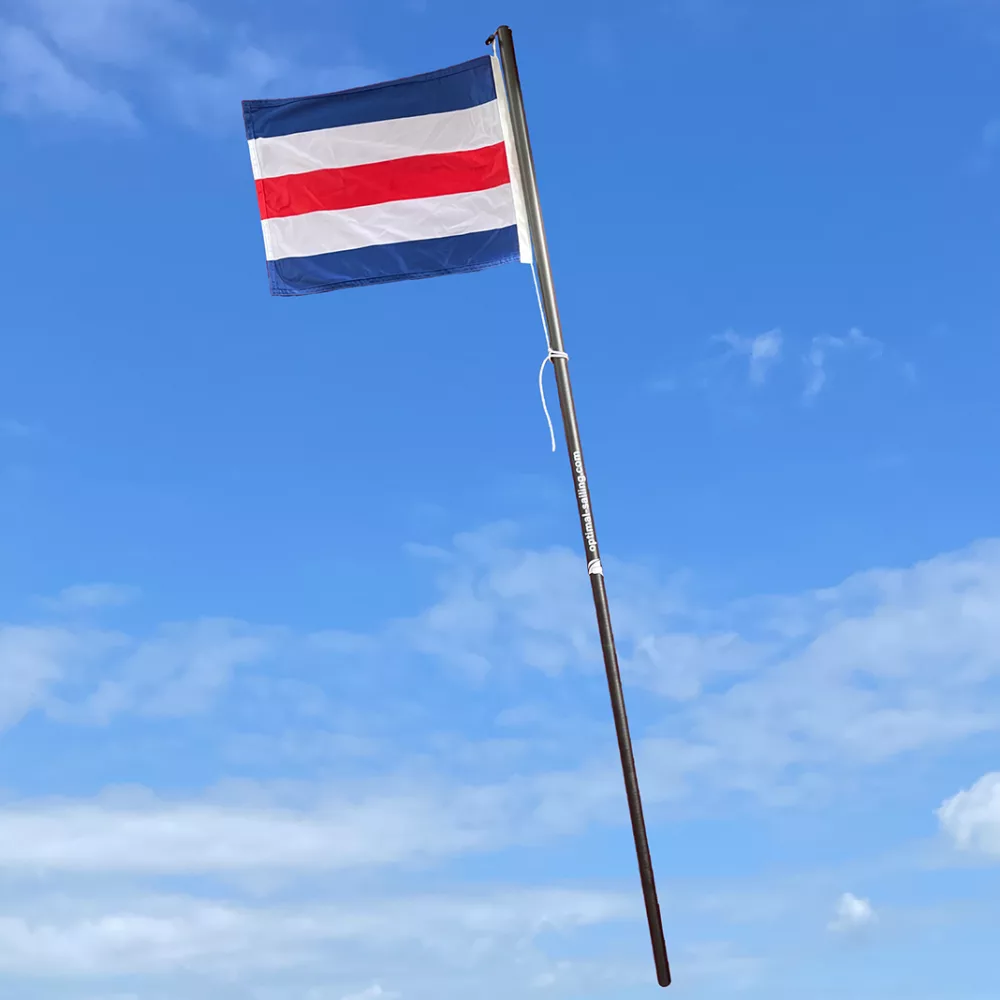 Flaggenstock Regattasegeln Signalflaggen Gerätemast Flaggensignale Startschiff Funktionsboot Tonnenleger